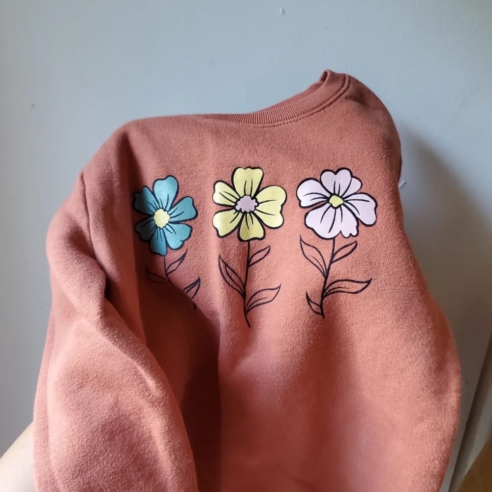 Garanimals Matching Fleece Sweat Set, Clay Color, size 3T - Picture 5 of 7